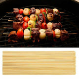150x Large 30cm BAMBOO SKEWERS Wooden Kebab BBQ Fruit Chocolate Fountain Sticks