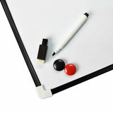 Magnetic Whiteboard White Board Dry Wipe Notice Home Drawing Pen Wall Planner - Buystarget