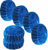 6x Toilet Cleaning Cistern Blocks Blue Cleaner Freshener Loo Tablets Rim Flush