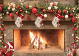 4x Jute Hessian Christmas Xmas Stocking Stockings Foil Printed Santa Gift Sack