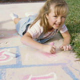 5x Jumbo Coloured Chalk Chunky Pavement Outdoor Board Floor Art Draw Home Kids