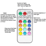 Colour Changing LED Lights + Remote Ultra Bright Night Mood Party Wireless UK