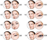 Magnifying Make Up Beauty Mirror Vanity Cosmetic Eye Eyebrow Plucking Zoom