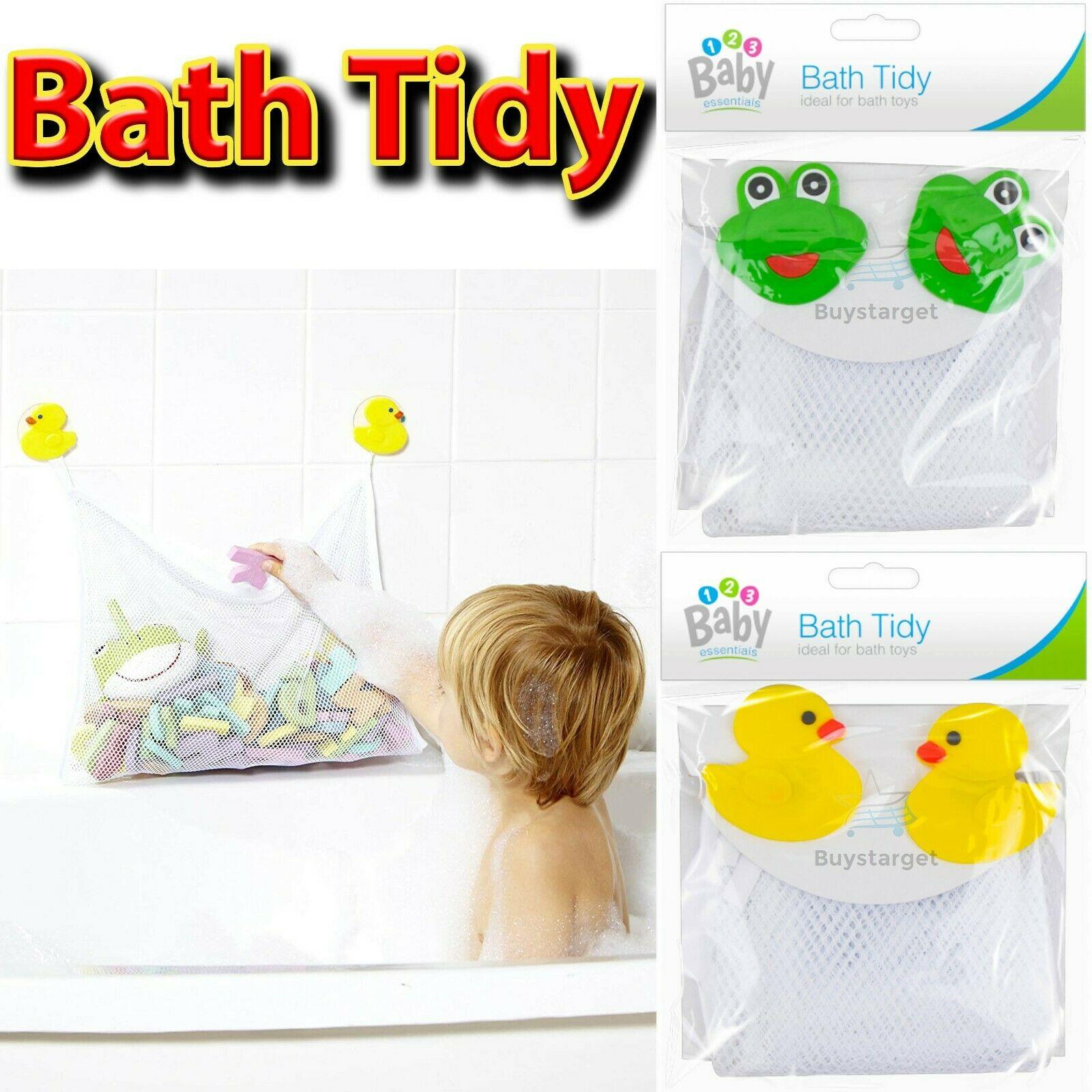 aufbewahrung badezimmer spielzeug Badewanne Spielzeug Aufbewahrung 2er-Set Baby Bad Spielzeug Netz-Organizer