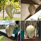3 x Anti Wasp Paper Decoy Wasps Nests Humane Pest Control Simulated Deterrent
