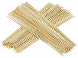 150x Large 30cm BAMBOO SKEWERS Wooden Kebab BBQ Fruit Chocolate Fountain Sticks