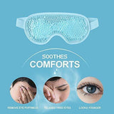 Cooling Hot Cold Gel Bead Eye Mask Head Compress Pain Stress Relief Muscle Relax