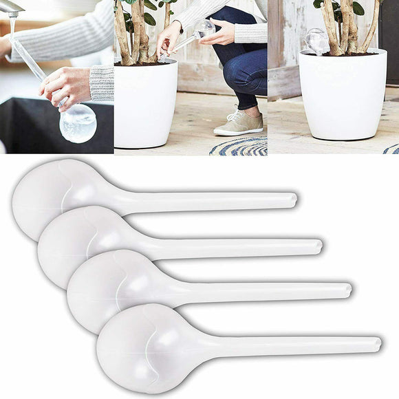 4pc Slow Release Watering Globes Self Bulbs Plants Flowers Ball Feeder System
