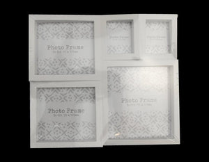 5 Photos Frame Multi Gift Purpose Collage Photo Aperture Home Decor Family