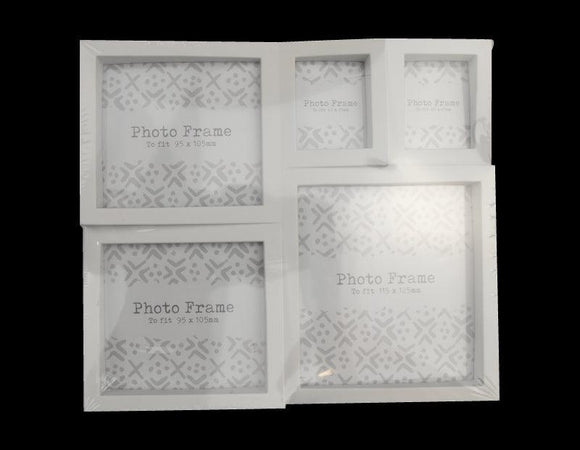 5 Photos Frame Multi Gift Purpose Collage Photo Aperture Home Decor Family