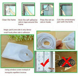 Large White Window Screen Mesh Net Bug MOSQUITO Fly Insect Moth Door netting - Buystarget