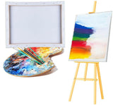 Framed Artist Canvas 40x30cm Art Blank Board Plain Painting Stretched White UK - Buystarget