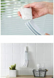 Venetian Blind Cleaner Duster Microfibre Brush Handle 3 Pronged Washable Home