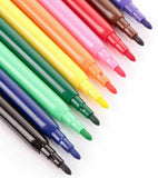 50x Felt Tip Pens Marker Fine Colour Art Craft Colouring Drawing Kid Felt Fibre