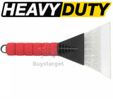 2x Large Soft Grip Handle Ice Scraper Car Windscreen Windshield Snow Frost Heavy