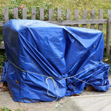 Heavy Duty Tarpaulin Waterproof Ground Cover Blue Tarp Rain Sheet Mat Camping