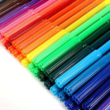 50x Felt Tip Pens Marker Fine Colour Art Craft Colouring Drawing Kid Felt Fibre