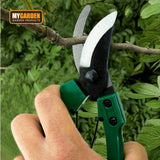 Pruning Shears Strong Carbon Garden Hand Pruner Secateurs Cutter Plants Tool