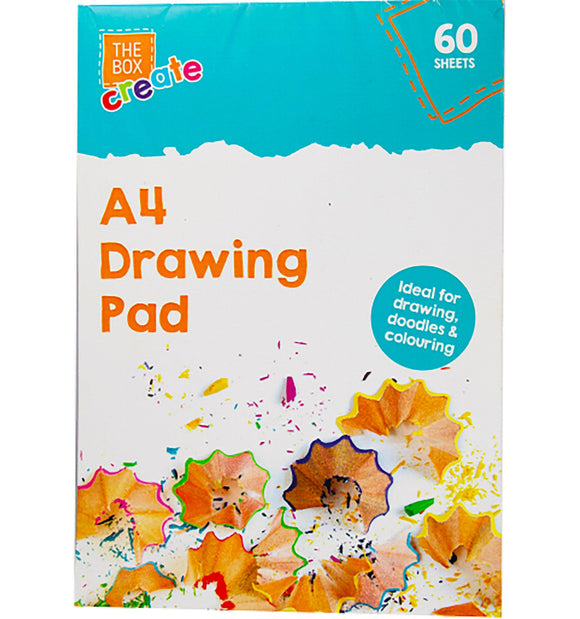 60 Sheets A4 Sketch Pad Book White Paper  Artist Drawing Doodling Art Craft UK - Buystarget