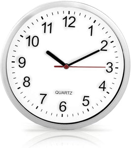 Wall Clock Large Vintage Round Modern Home Office Bedroom Time Kitchen Quartz