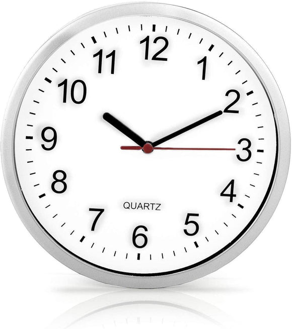 Wall Clock Large Vintage Round Modern Home Office Bedroom Time Kitchen Quartz